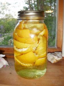 orange peel vinegar